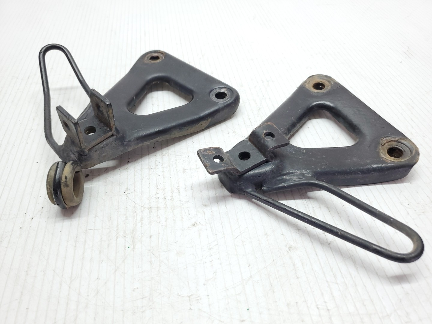 Pillion Foot Peg Mount Brackets Kawasaki KLR650 2012 08-18 #862