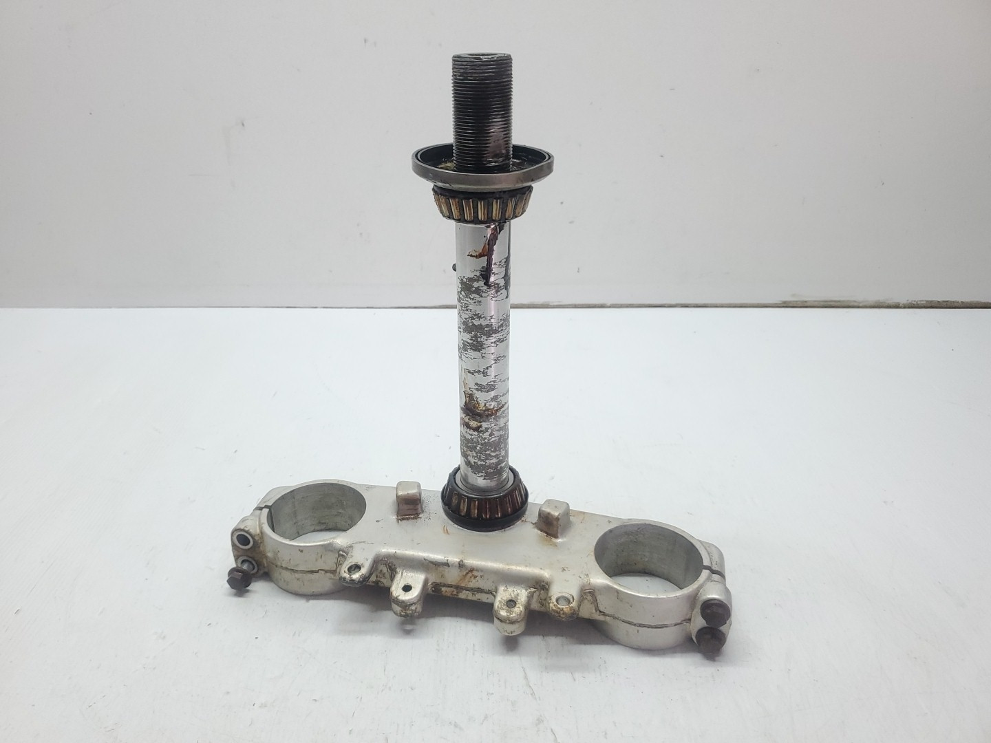Yamaha TT600S Belgarda 1995 Damaged Steering Stem Triple Clamp TT 600 S 95-96 #872