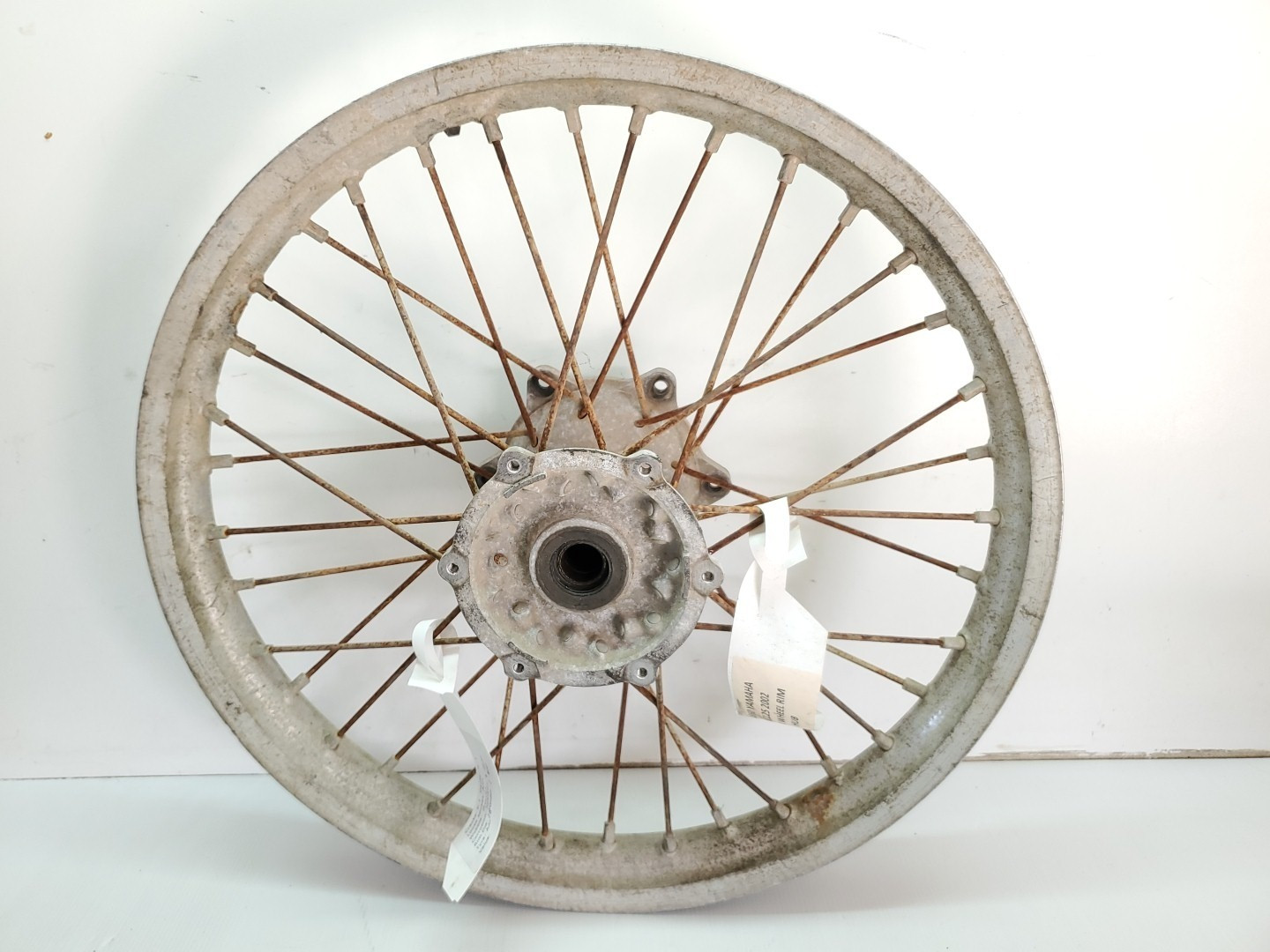 Yamaha YZ125 2002 Rear Wheel Cracked Rim Hub YZ 125 250  99-13 + Other Models #860