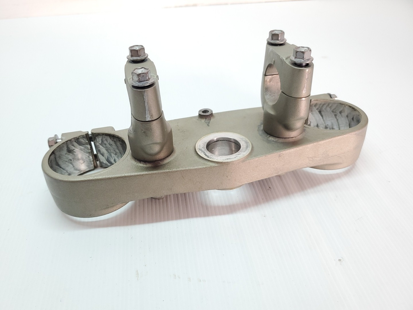 Yamaha YZ250 2010 Top Bridge Triple Clamp Crown + Bar Mounts YZ 125 250 06-13 #873