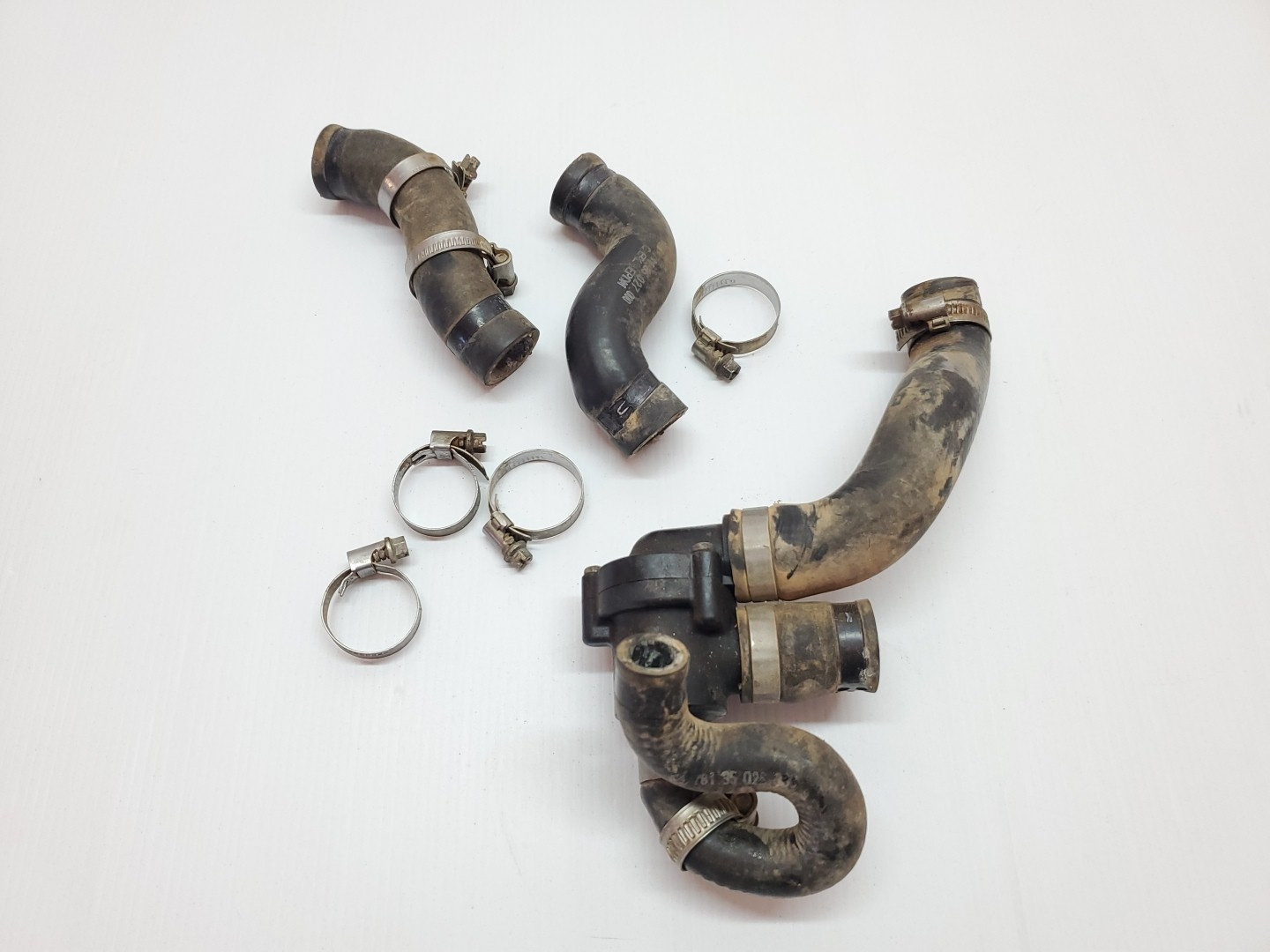 KTM 500EXC 2013  Radiator Hoses With Thermostat 450 500 EXC 12-16 + Other Models #875