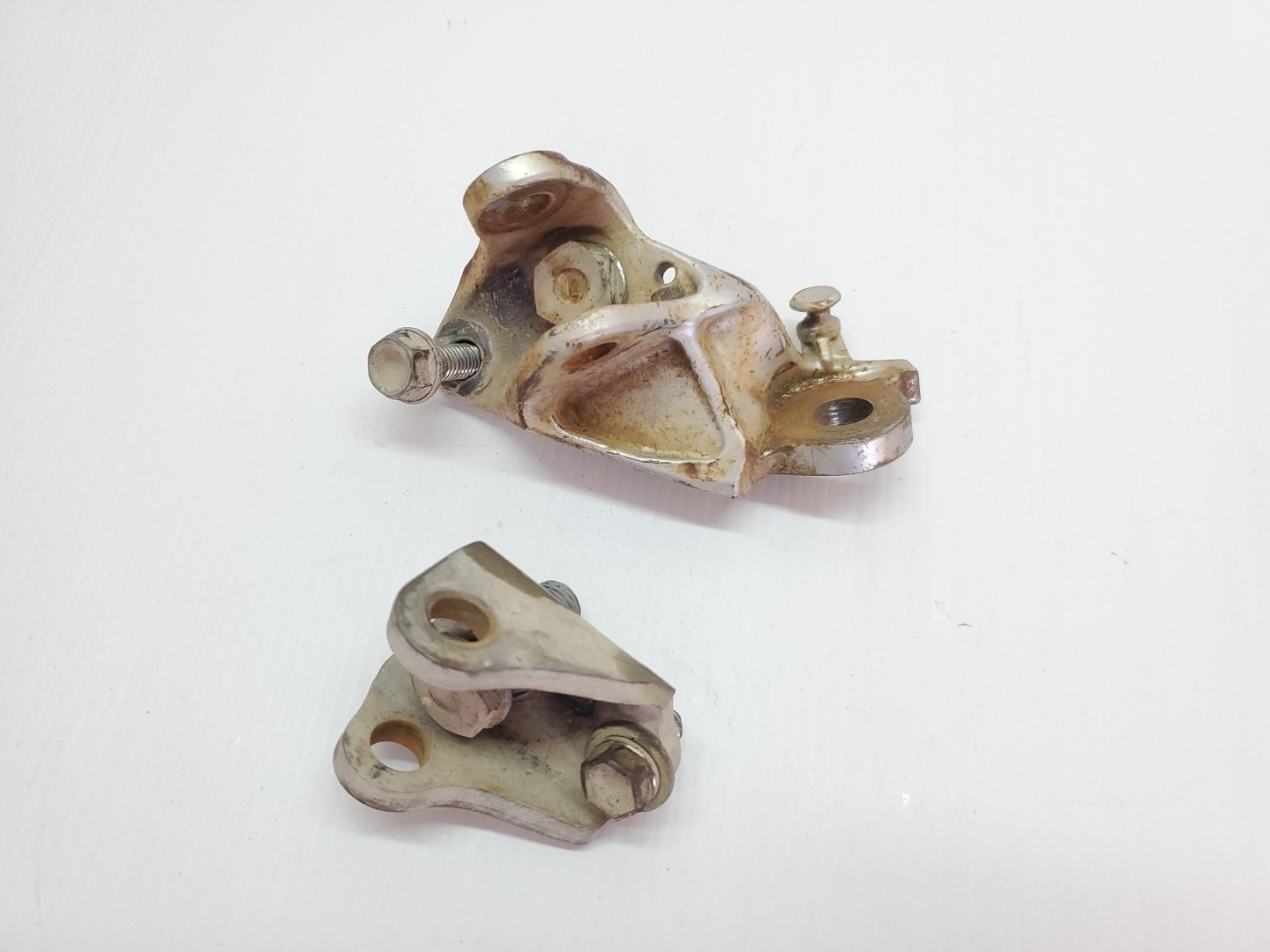 Honda CRF450X 2009 Foot Peg Mounts Brackets w Stand Mount CRF 450 X 05-14 #868