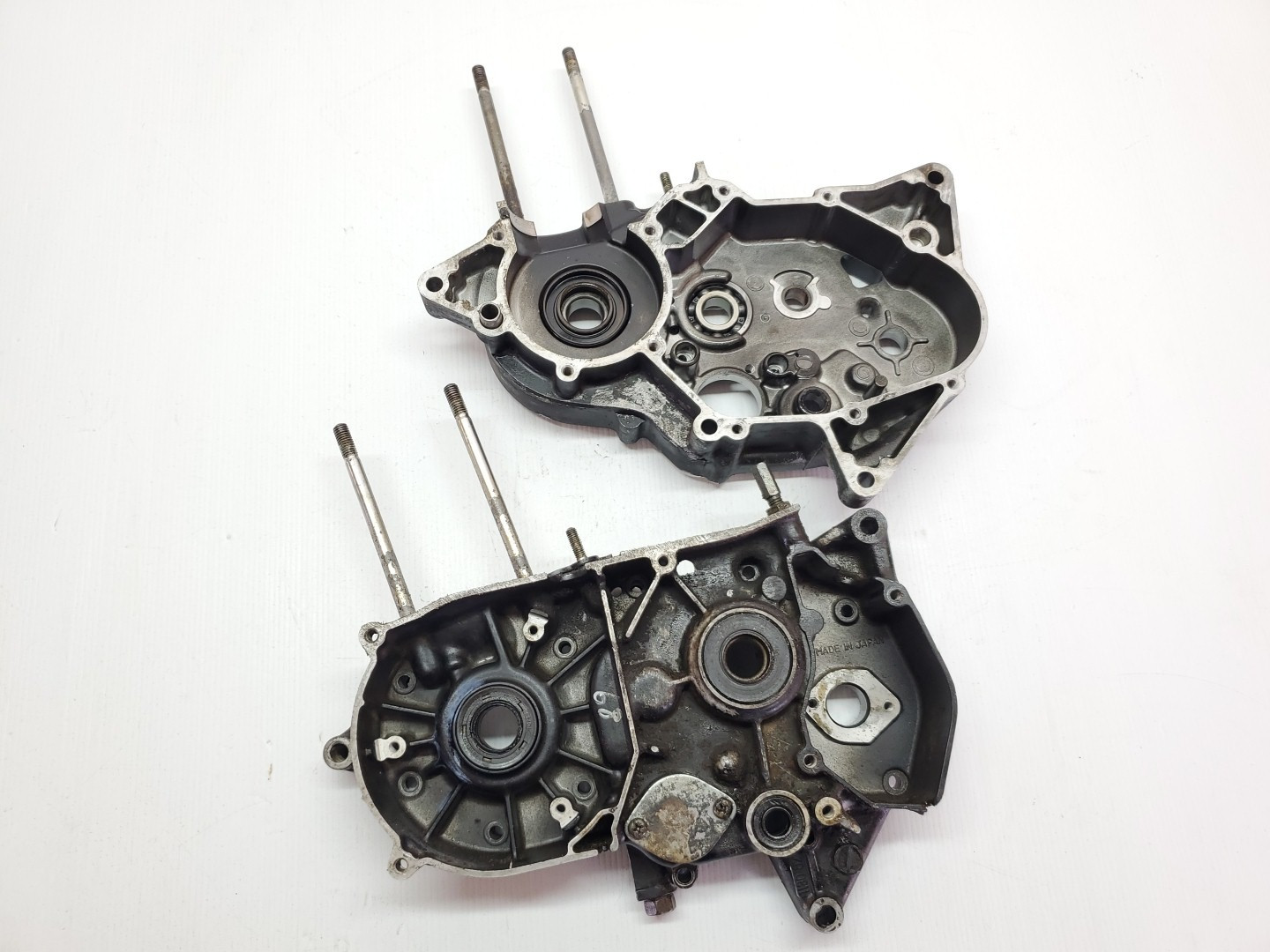 Suzuki DS80 2000 Crankcase Pair Crank Case Set DS 80 87-00 JR80 JR 80 01-06 #865