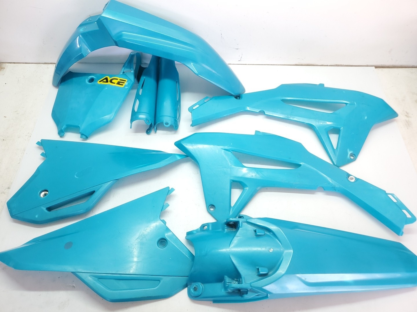 Honda CRF450R 2021 Plastics Kit Front + Rear Fender Side Covers Fork Guards Radiator Shrouds CRF 450 R  21-22 #876