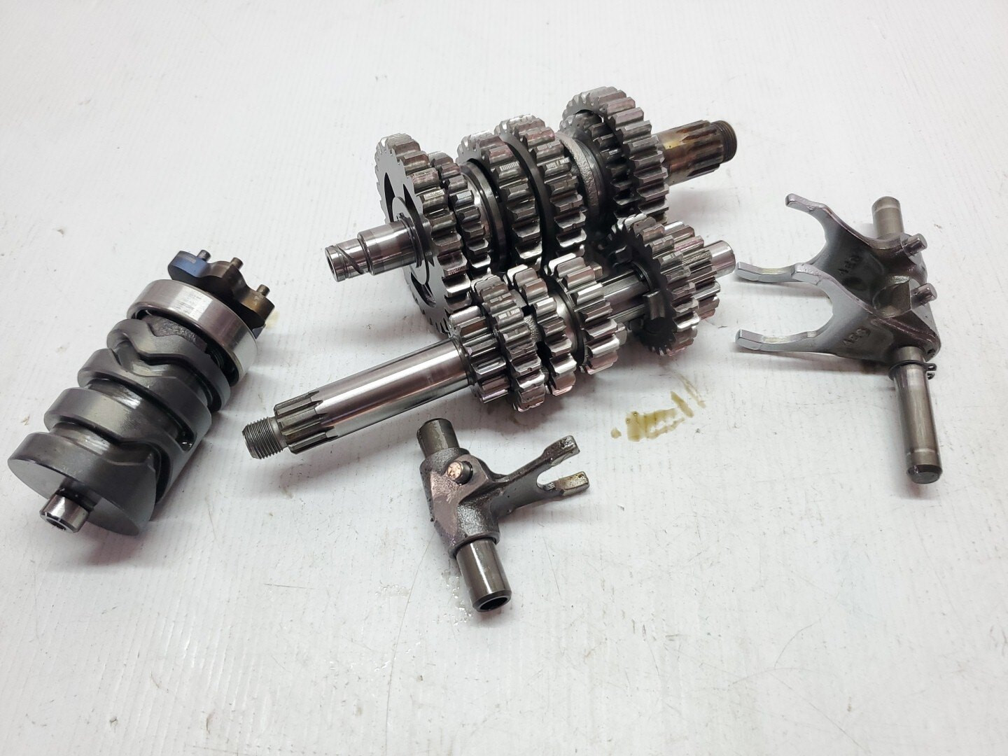Yamaha YZ85 2014 Complete Transmission Gearbox YZ 85 04-18 #742