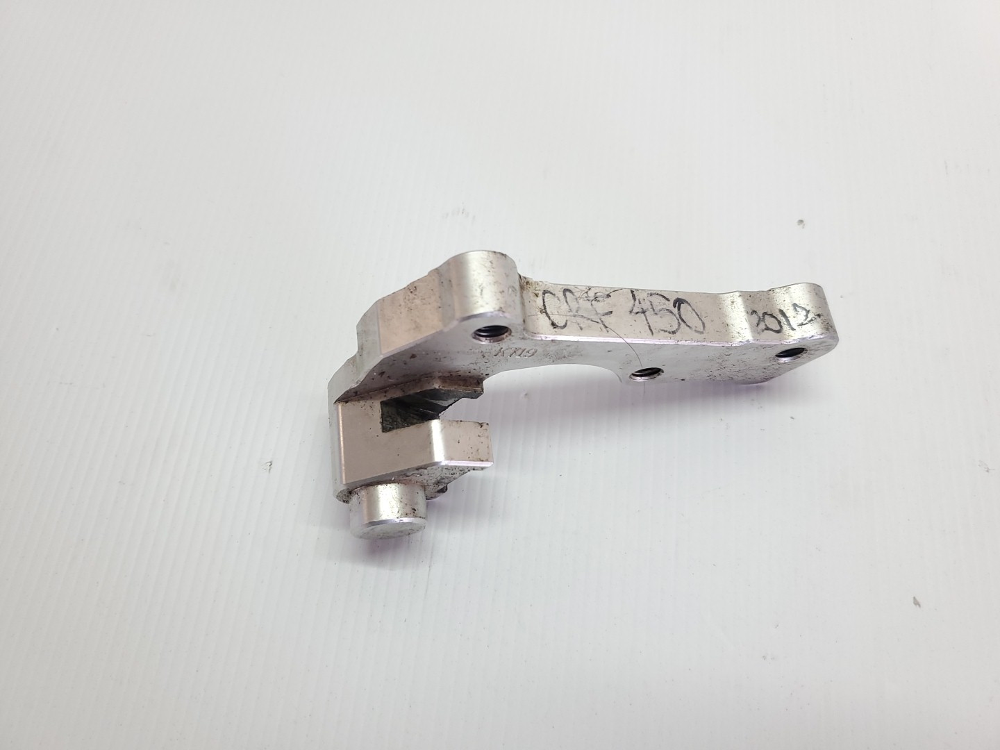Honda CRF450 2007 Oversize Disc, Caliper Mount Silver CRF 450 X 2012 04-18 #ES