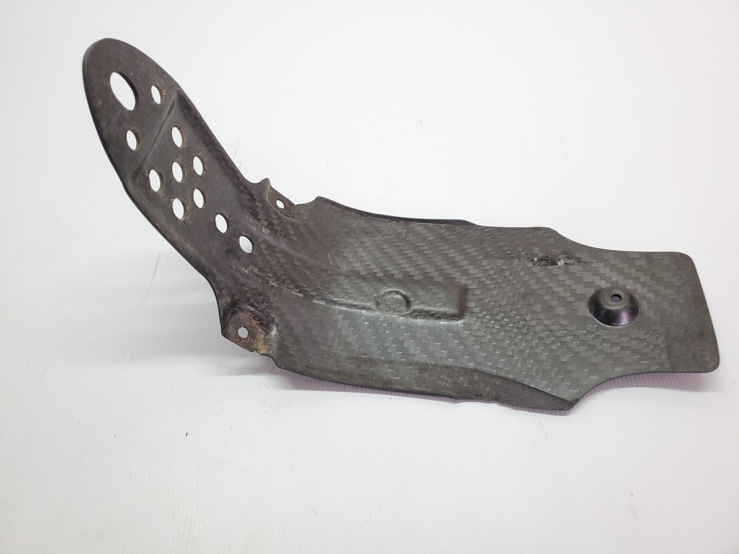 Unknown Carbon Engine Guard Bash Plate #ES 