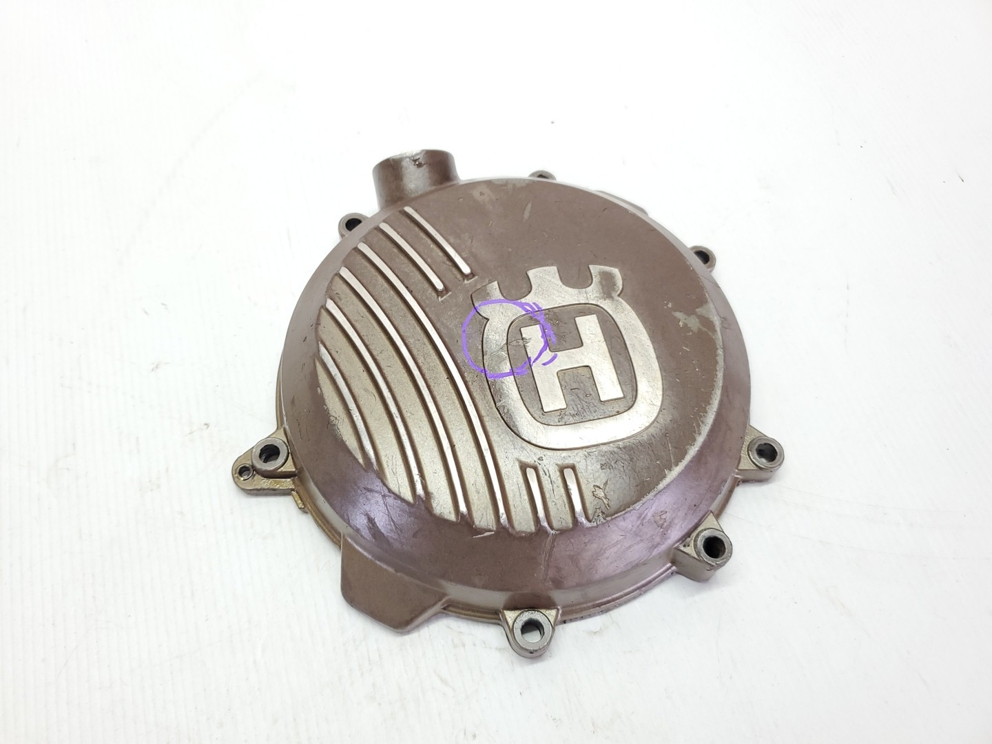 Husqvarna TE250i 2019 Outer Clutch Cover Damaged TE 250 300 19-23  #883 KTM