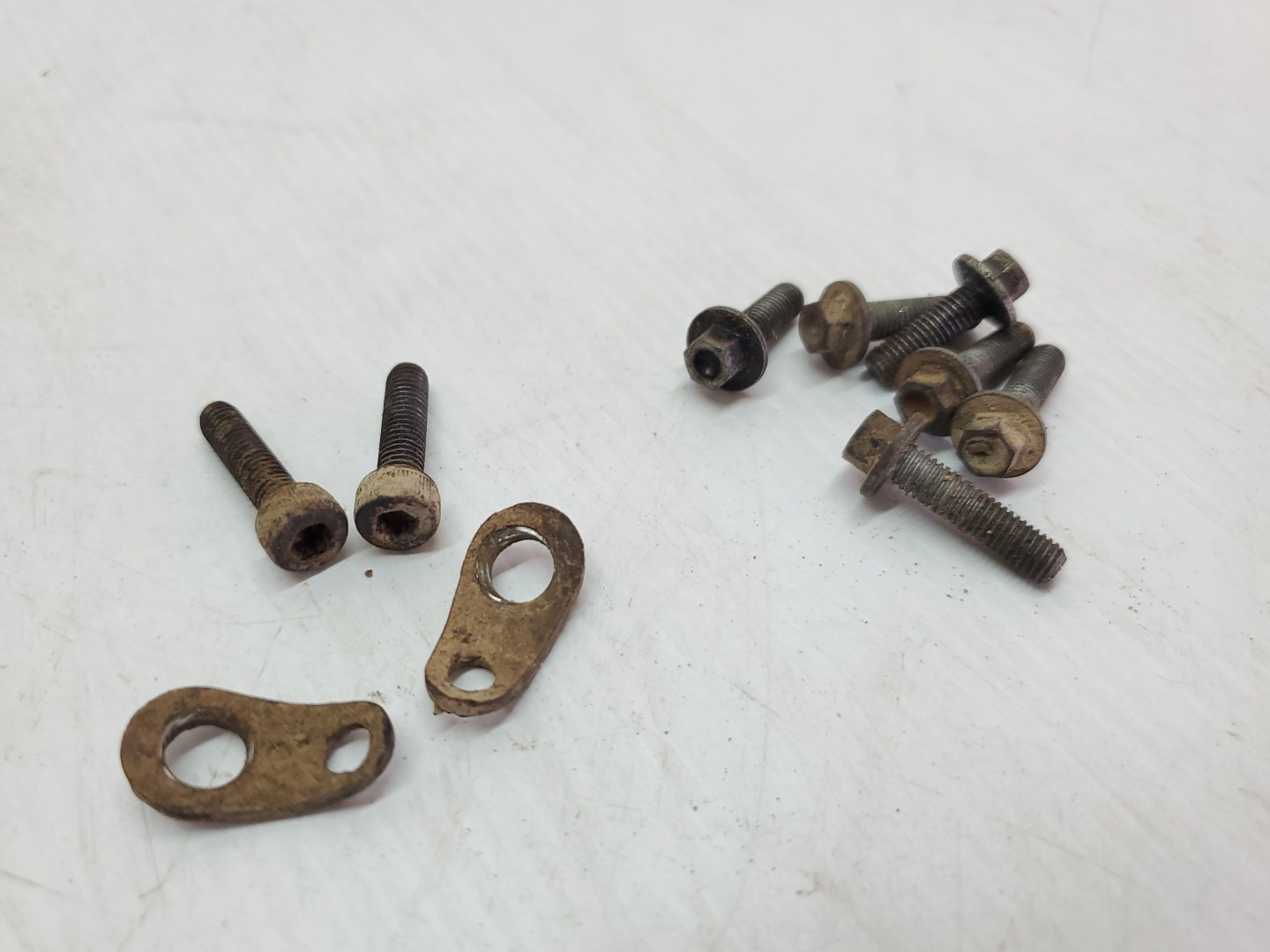 KTM 125SX 2007 Intermediate Exhaust Flange Bolts 125 250 SX 125  200 EXC 07-15 + Other Models #884