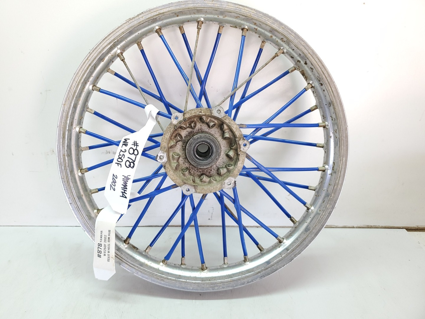 Yamaha WR250F 2002 Rear Wheel  Rim Hub WR 250 450 F 02-24 + Other Models #878 