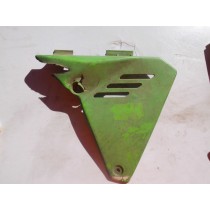 Right Side Cover Protector Off  KDX175  KDX 175 1983