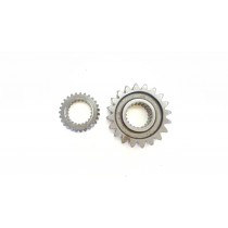 Primary Gear 20T and Water Pump Drive 27T Kawasaki KX250 1995 KX 250 Spur Governor 1992-1998 #130971308 #590511248