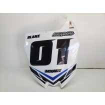 Front Race Number Plate YZ450F 2013 YZ 450 F Yamaha 10-17 #823