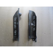 KTM 125 SX 125SX SX125 02 Fork Guards Covers Left Right Plastic Pair