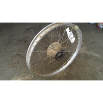 Front Wheel Hub Spokes Rim off a Kawasaki KX250 KX 250 125 1987 87