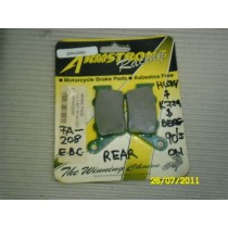 FA208 Husqavana KTM Husaberg Brake Pads Rear 1990 s