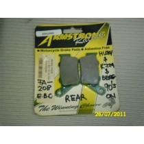 FA208 Husqavana KTM Husaberg Brake Pads Rear 1990 s