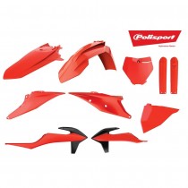 New Fluoro Orange KTM SX SX-F Polisport Plastics Kit 125 150 250 300 450 19-22 + Fork Guards