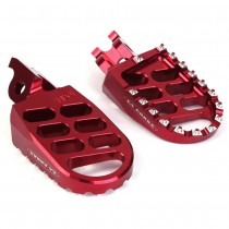 New Red Footpegs Suzuki RMZ450 RMZ 450 Foot Peg 2008-2009