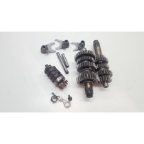 Transmission Gearbox Internals Yamaha YZ250K 1983 YZ 250 83 Fork Drum Shaft Gear Box
