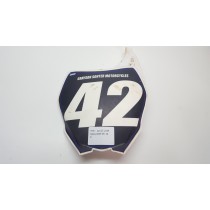 Race Front Number Plate Yamaha YZ250F YZ125 YZ 125 250F 06-14