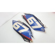 Side Covers Number Plates 1 Honda CRF250R 2010 10-13 #685