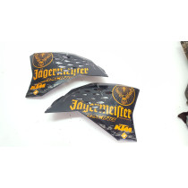 Radiator Shrouds Spoiler Kit KTM 300EXC 2009 08-10 300 250 200 EXC Jagermeister #698