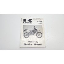 Workshop Manual Kawasaki KLX250 1993-1996