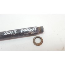 Front Axle Suzuki RMZ450 2013 250 07-19 #TES