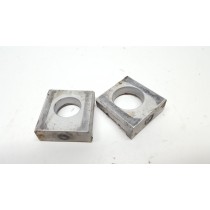 Axle Blocks Chain Adjusters Husqvarna TE310 2013 #726