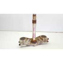 Suzuki RM125 1996 Steering Stem Triple Needs Repair RM250 1997 1998 #TES