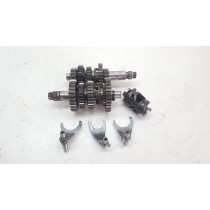 Gearbox Transmission Internals w Selectors Yamaha WR250F 2005 YZ WR 250F #669