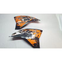 Radiator Shroud Kit KTM 450EXC-R 2008 450 EXC R EXC-R  #749
