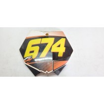 Start Number Face Plate KTM 250SX-F 2011 250 SX F SX-F 11-12 #810