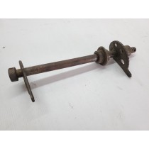 Rear Axle with Chain Pullers DT175 1984 DT 175 Yamaha 84-91 #BMDT
