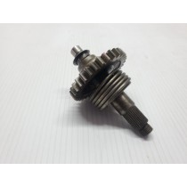 Kawasaki KDX200 E KDX 200 Enduro 1989 Kick Start Shaft Assembly #WD