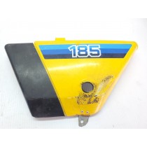 Suzuki TF185 Yellow Damaged Left Frame Side Cover 1 TF 185 1987 + Other Years