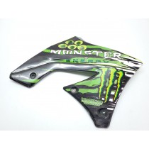 Kawasaki KX250F 2009 Radiator Shroud Right KX 250 F #855