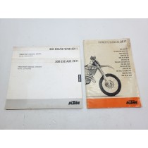 300EXC 2011 Owners Manual KTM 300  EXC 09-11 #869