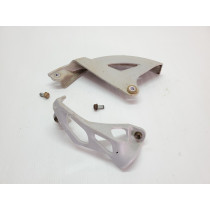 Yamaha YZ250 2010 Rear Caliper & Disc Guards YZ 125 250 WR 250F 06-13  #873