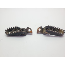 Footpegs Foot Pegs Rests  Kawasaki KX125 KX 125 250 500 1994 88-96 #LW