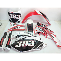 Honda CRF250R 2011 Plastics Kit Fender Side Cover Fork Guard Race Plate CRF 250 R 11-13 #885
