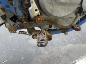 Suzuki DR250 DR 250 S 1991 91 Rear Brake Pedal