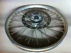 KTM 300 EXC 98 Front Wheel Hub Spokes Rim 200 250 380 17mm Axle Diameter