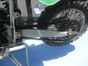 Kawasaki KX 60 KX60 Mini 1987 Swingarm Swing Arm Pivot Cushion Lever Rear