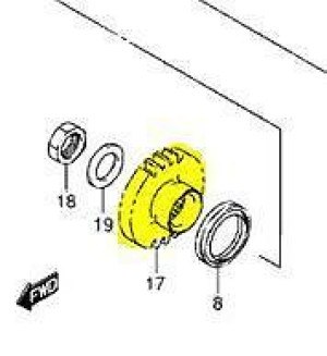 Primary Drive Gear For Suzuki RMZ250 RMZ250 2011