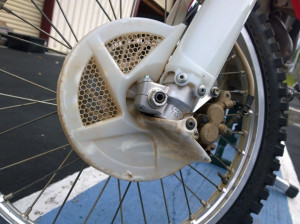 Front Brake Disc Cover Sheild for Honda CRF450R CRF 450 R 2009 09