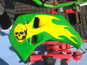 Left Tank Shroud Scoop for LEM 50 LX CX