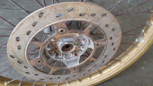 Front Brake Disc Rotor off a Suzuki 1985 85 TS250X DR200 DR TS 250 ??