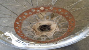 Front Brake Disc Rotor off a Suzuki RM250 RM 250 125 1989 89
